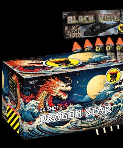 Dragon Star (54 Shots) Professional Displays + 5 Display Rockets