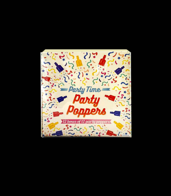 Party Poppers (Bulk Pack 144)