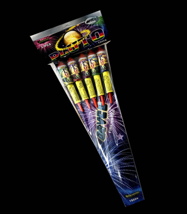 Pluto Rockets (Pack of 5)